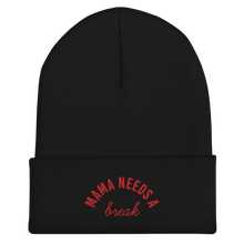 Lade das Bild in den Galerie-Viewer, MAMA NEEDS A break Stick - rot - Beanie (mehr Farben)