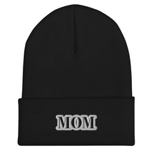 Lade das Bild in den Galerie-Viewer, MOM Stick - weiß/schwarz- Beanie (mehr Farben)