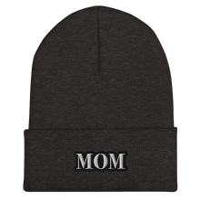 Lade das Bild in den Galerie-Viewer, MOM Stick - weiß/schwarz- Beanie (mehr Farben)