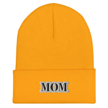 Lade das Bild in den Galerie-Viewer, MOM Stick - weiß/schwarz- Beanie (mehr Farben)