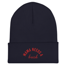 Lade das Bild in den Galerie-Viewer, MAMA NEEDS A break Stick - rot - Beanie (mehr Farben)