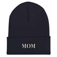 Lade das Bild in den Galerie-Viewer, MOM Stick - weiß/schwarz- Beanie (mehr Farben)