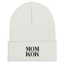 Lade das Bild in den Galerie-Viewer, MOM WOW Stick - weiß - Beanie (mehr Farben)