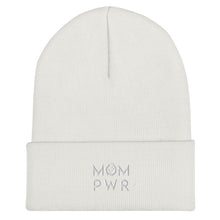 Lade das Bild in den Galerie-Viewer, MOM PWR ⚡️ Stick - weiß - Beanie (mehr Farben)