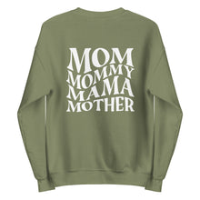 Lade das Bild in den Galerie-Viewer, MOM MOMMY MAMA MOTHER - Sweater UNISEX (mehr Farben)