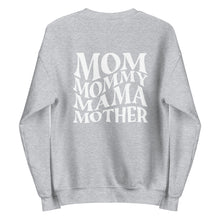 Lade das Bild in den Galerie-Viewer, MOM MOMMY MAMA MOTHER - Sweater UNISEX (mehr Farben)