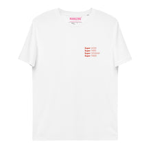 Lade das Bild in den Galerie-Viewer, Super MOM, WIFE, WOMAN, TIRED - T-Shirt UNISEX BIO (mehr Farben)